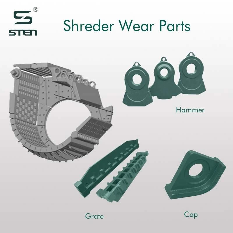 High Chrome Steel and Ceramic Spare Parts for Crusher Hammers (Crusher Wear Parts)