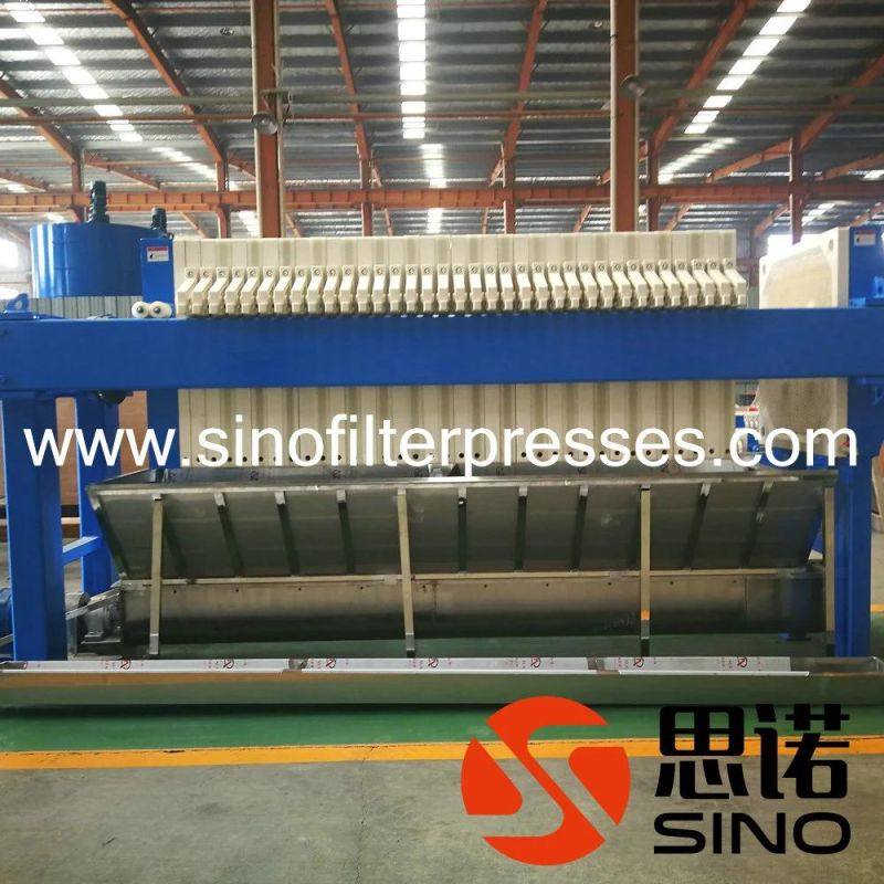 Sludge Dewatering Membrane Filter Press for Gold Concentrate Dry Stack