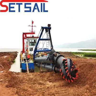 Water Flow 6000m3 26 Inch Cutter Suction Dredging Boat for Sale