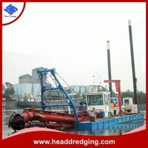 Head Dredging Sand Dredging Machine Cutter Suction Dredger for Sale