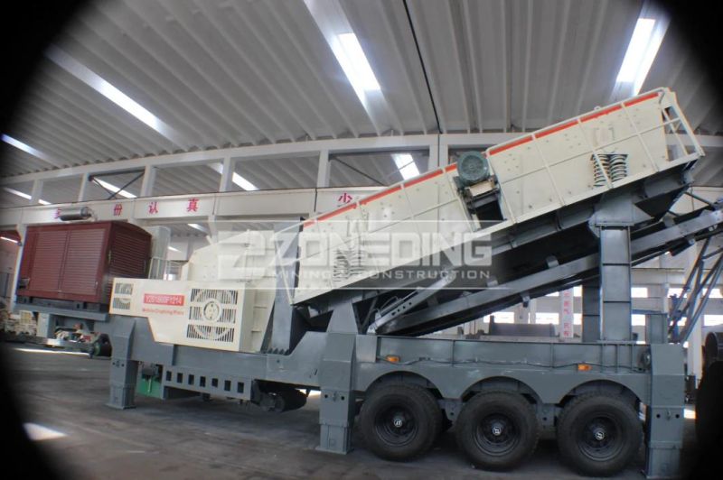 Mobile Jaw Crusher, Mobile Impact Crusher, Mobile Stone Crushing Station