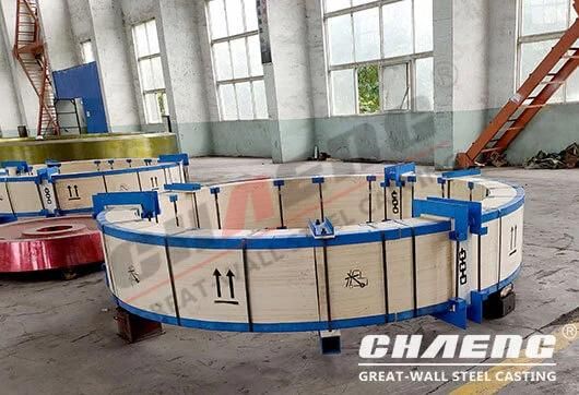 Customized Steel Casting Rotary Kiln Tire