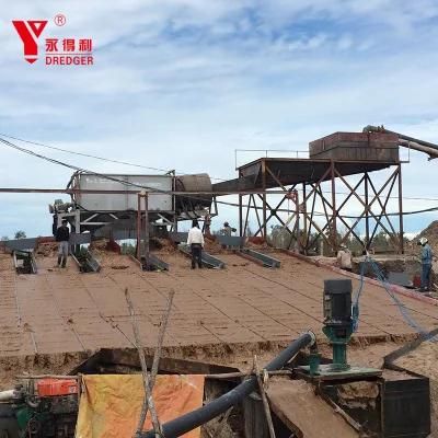 250m3/Hour Dry Land Gold Washing Plant &#160; for Sales in Madagascar