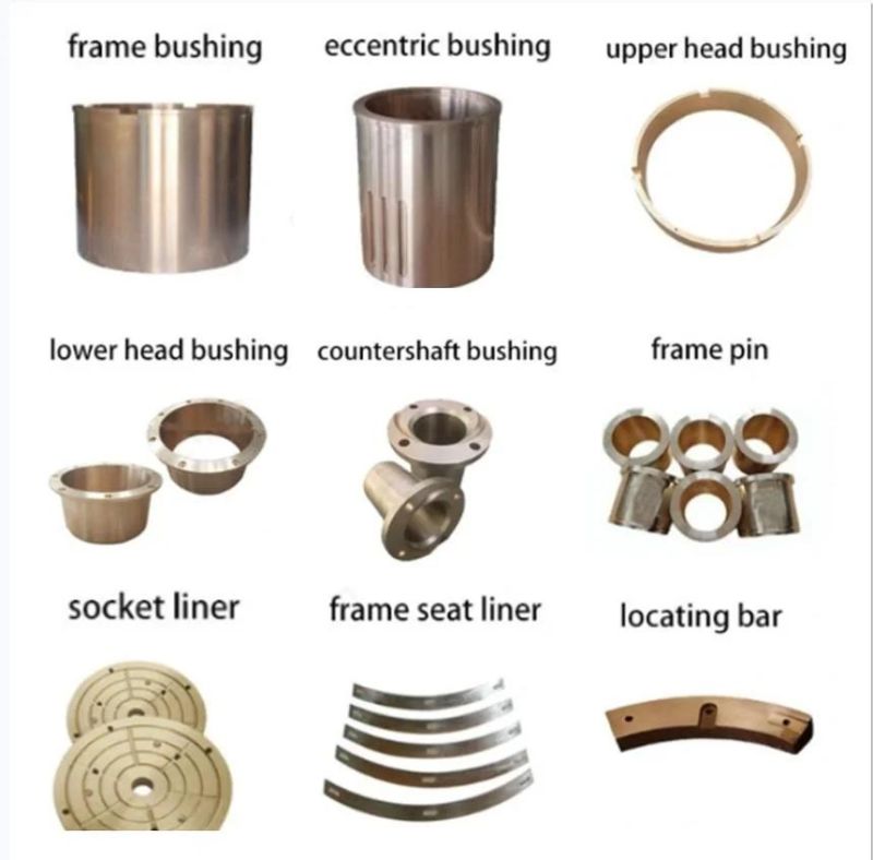 Factory Provide Symons Telsmith Cone Crusher Spare Parts Countershaft Bronze Sleeve Bushing