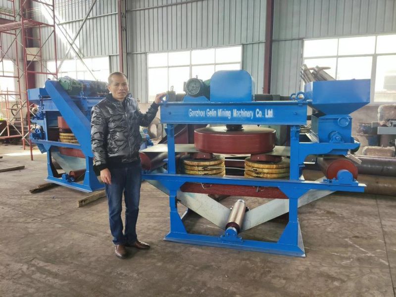 Wet Drum Magnetic Separator for Sand Iron Zircon Ore Concentrating