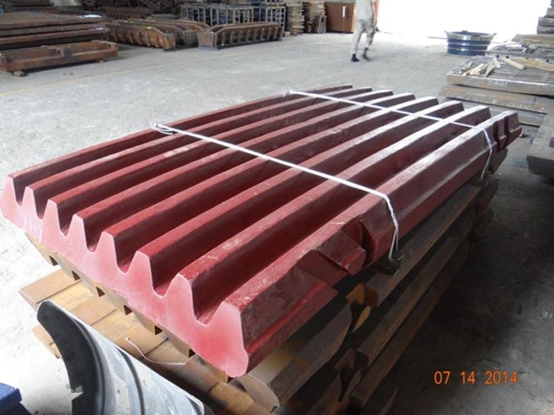 High Manganese Steel Moving Jaw Plate