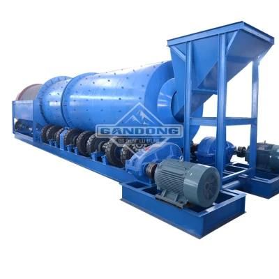 Rotary Drum Scrubber Gold Ore Washing Plant 400t/H Big Capacity in Australia