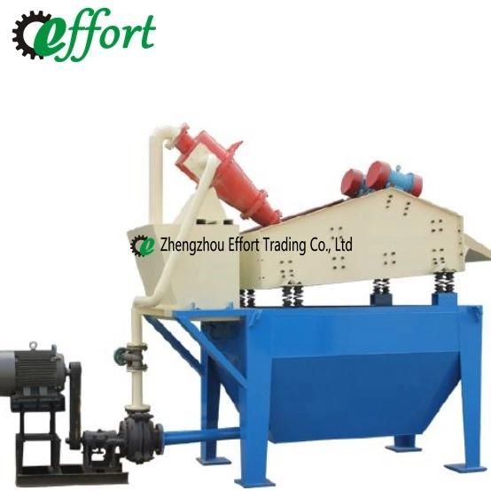 High Efficiency Fine Sand Dewatering Machine, Recycling Machine for Sand