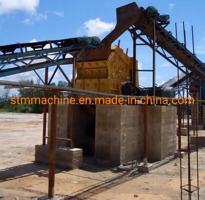 Factory Cheap Rock Stone Sand Crushing Process Plant 50tph Vertical Shaft Impact Crusher ...