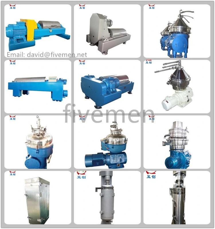 Waste Oil Water Fuel Oil Water Decanter Centrifuge