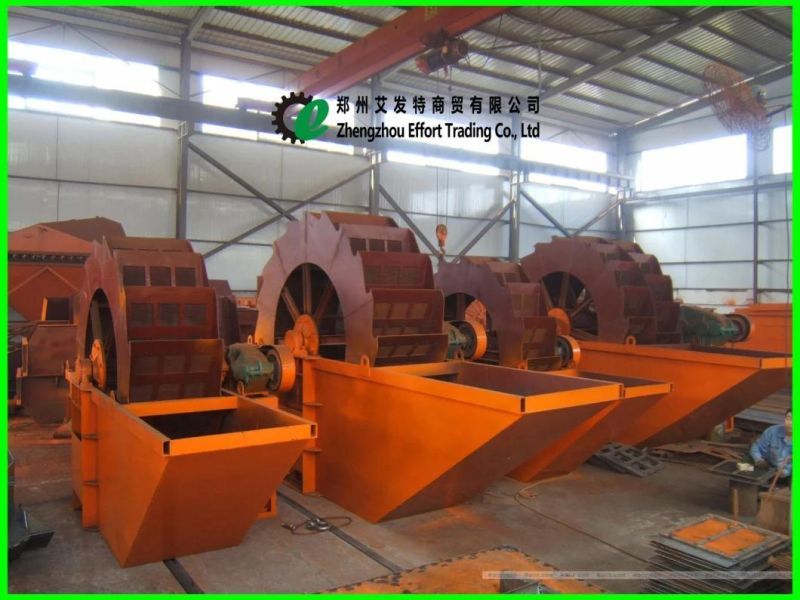 Wheel Bucket Sand Washer Used in River Sand Sand Cleaning Washer