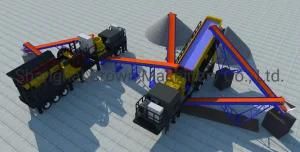 100-150tph Crawler Granite Second Impact Crusher with Stable Performance