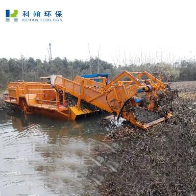 Lake Weed Removal Boat River Water Aquatic Hyacinth Collecting Harvester