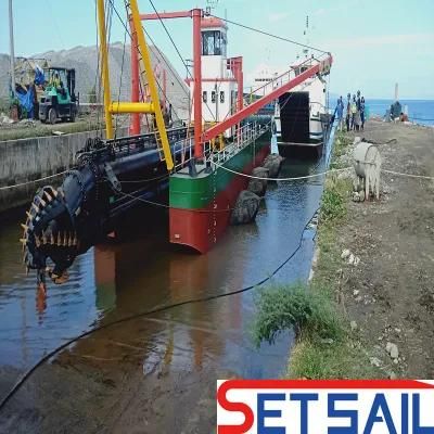 Diesel Engine Capacity 200m3/H Cutter Suction Dredger with Hydraulic