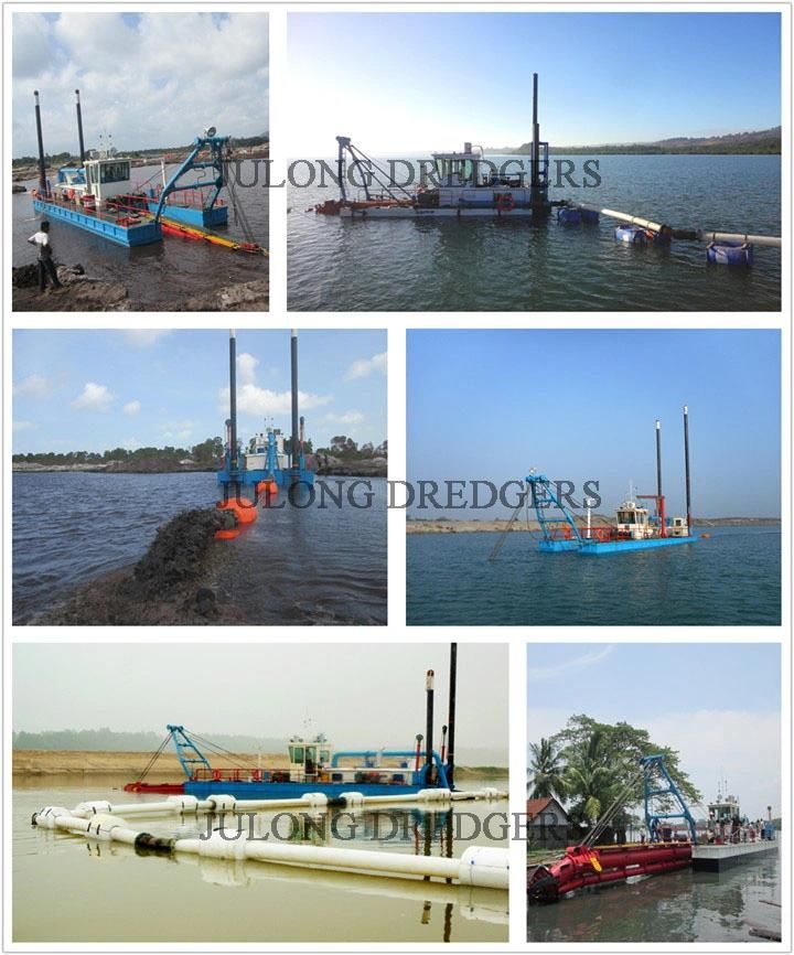 New Cutter Suction Dredger CSD400 for River Sand Dredging