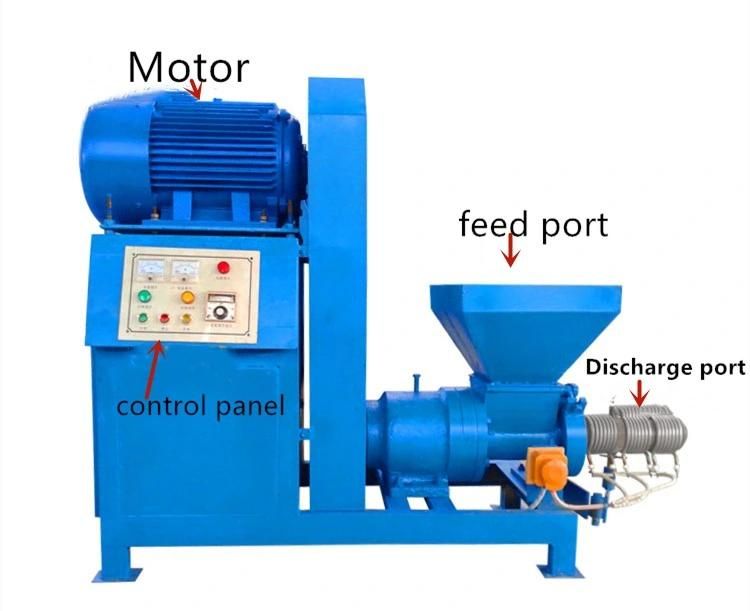 High Efficiency Sawdust Coal Charcoal Briquettes Making Machine Wood Rod Machine