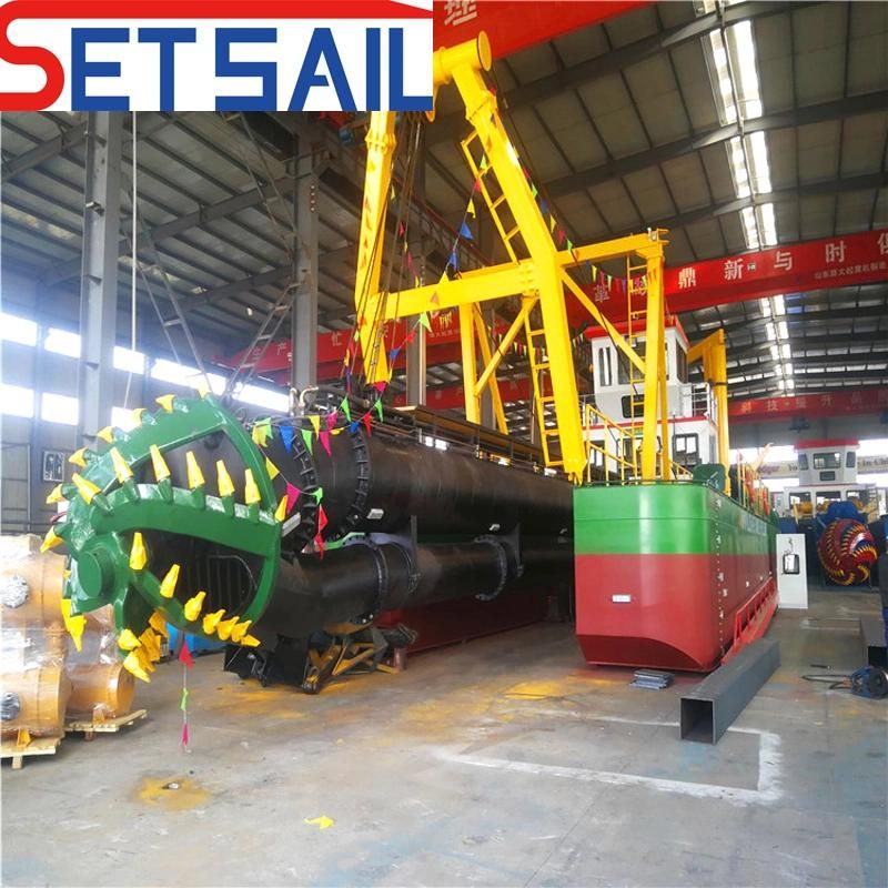 Water Flow 3500m3 18 Inch Cutter Suction Dredger for River