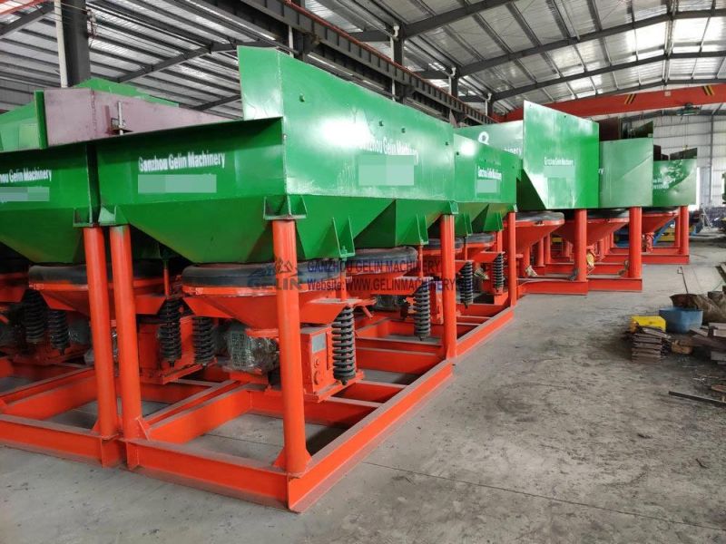 Heavy Mineral Gold Processing Jig Separator Gravity Concentration Processing Plant