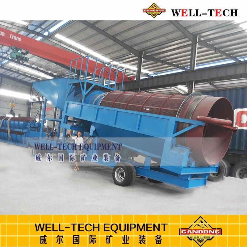 Mobile Gold Wash Plants Mobile Sand Trommel Screen