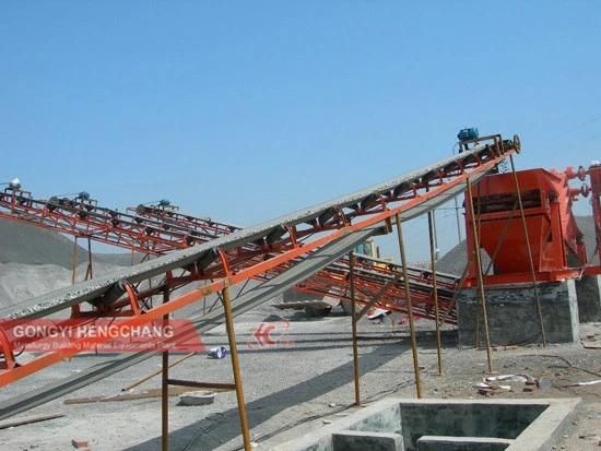 Long Distance Bulk Material Rubber Belt Conveyor