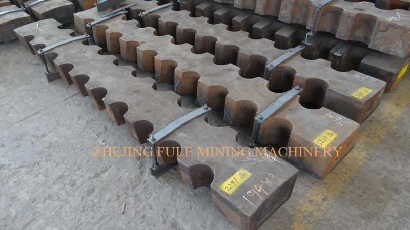 High Manganese Steel Casting Hard Chrome Impact Hammer