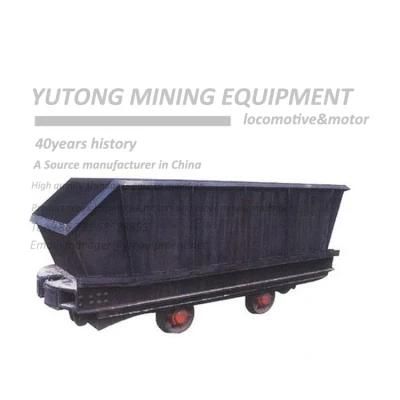 Bucket-Tipping Mine Car Narrow-Gauge Railway Transportation Vehicle Coal, Ore ...