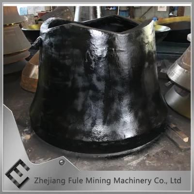 Wear Resistant Cone Crusher Spare Parts High Manganese Mantle