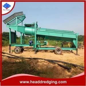 50-500 T/H Capacity Large Scale Gold Processing Plant 50-70t/H Gold Trommel Type Gold Mine ...