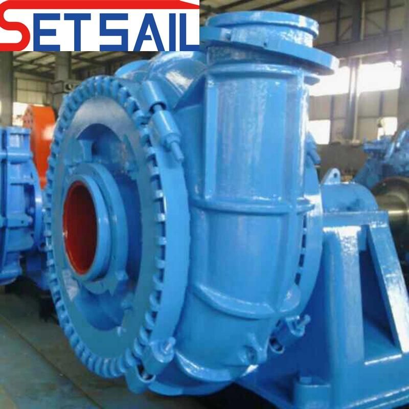 River Sand Suction Pump with Gear Box Connection