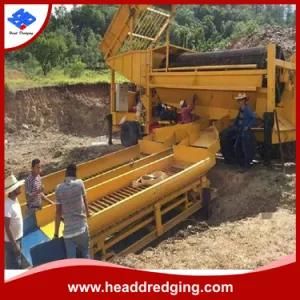 Head Dredging River Gold Mining Equipment Bucket Dredger for Sale