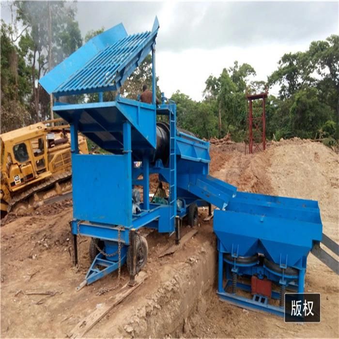 Alluvial Gold Wash Plant Mining Machine