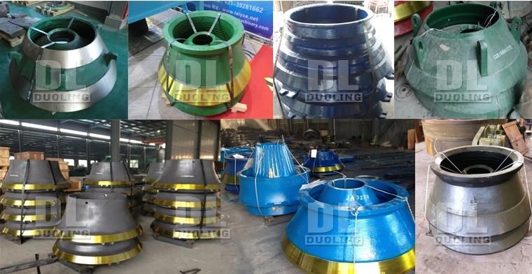 High Quality Manganese Bowl Liner for Pyh-3c Cone Crusher
