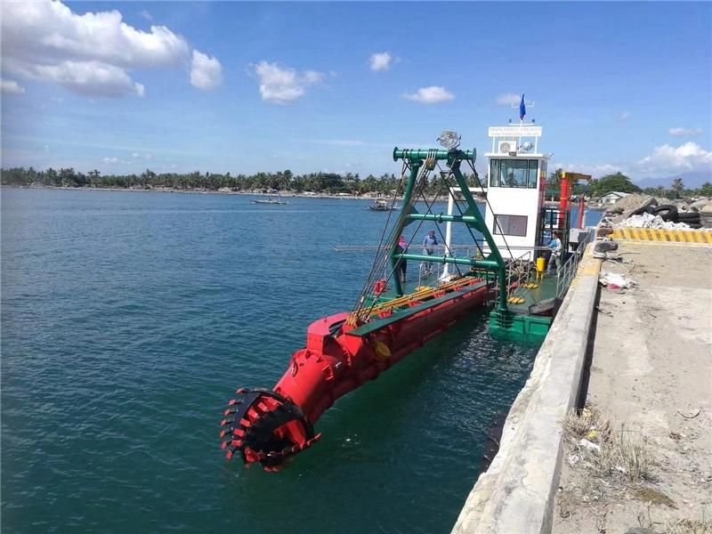 8inch River Lake Mud Sand Cutter Suction Dredge for Sale