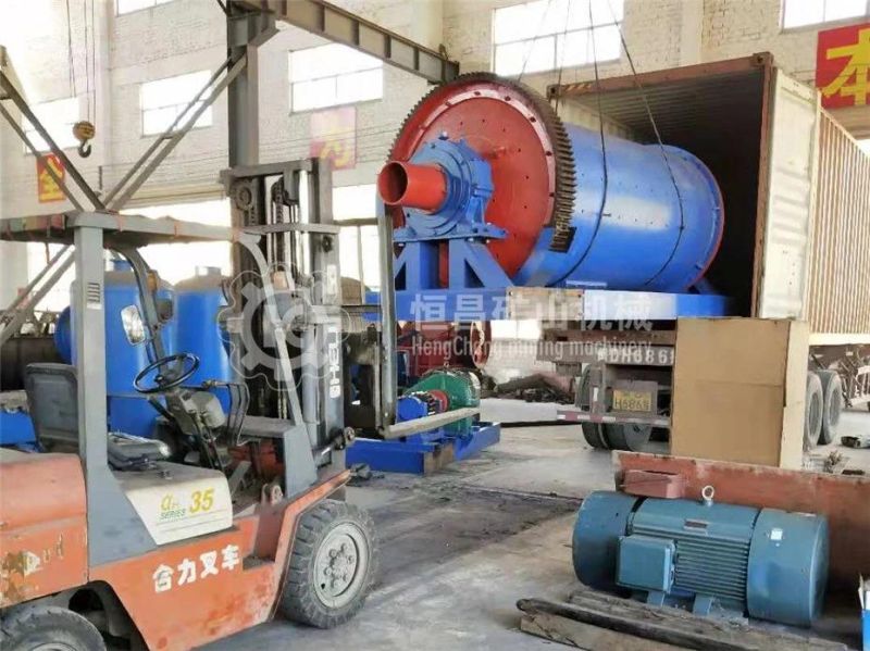 Gold Mining Grinding Machine Copper Ore Grinding Ball Mill 5 Tph for Copper Powder Production Line 1530 Wet Ball Grinding Mill