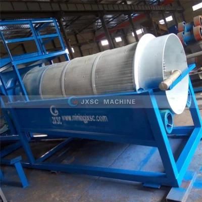 Movable Portable Gravel Sand Screening Small Trommel Screen