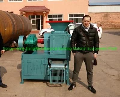 Small Four-Roller Twice Pressure Briquette Machine with Low Price