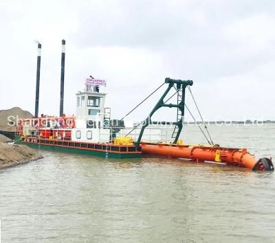 High Cost-Effective Cutter Suction Sand Dredger Used for Port Maintenance