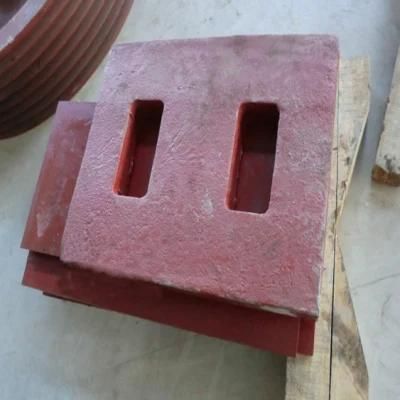 High Manganese Steel Fixed PE 500 X 700 Jaw Plate Casting Jaw Crusher Toggle Plate