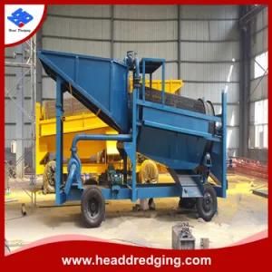 Head Dredging Innovative Mobile Gold Trommel Screen