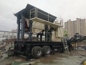 Mobile Jaw Crushing Plant, Mobile Stone Crusher with Tyre Type