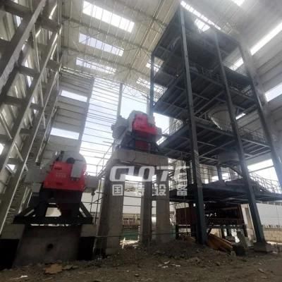 Strong Intensity Wet Laboratory Iron Ore Vertical Ring Magnetic Separator