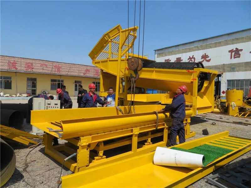 China Gold Mining Equipment Magnetic Gold Machine Gold Wash Plant