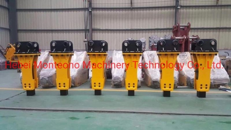 Mton 175mm Chisel Sb151 Hydraulic Rock Breaker Open Type for Cat: E450/235c and PC400 Big Ton Excavator