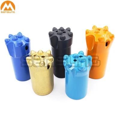 Rock Drilling Tapered Button Bits for Ground Mining