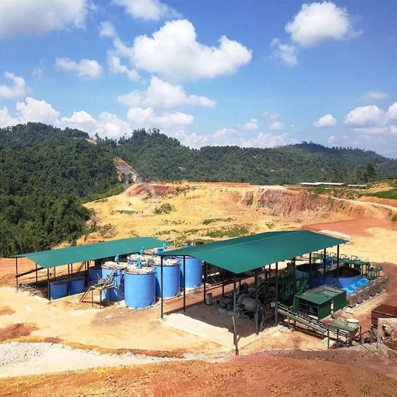 a Complete of Gold Carbon Leaching Cil Gold Processing Plant for Sale