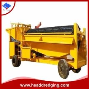 Alluvial Mining Plant Gold Ore Beneficiation Trommel Screen Machine