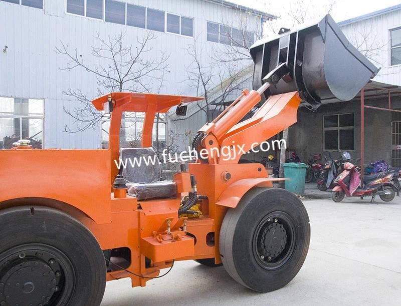 China New Diesel underground mining front discharge loader