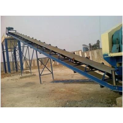 High Quality Portable Belt Conveyor System Electric Inclined Belt Conveyor