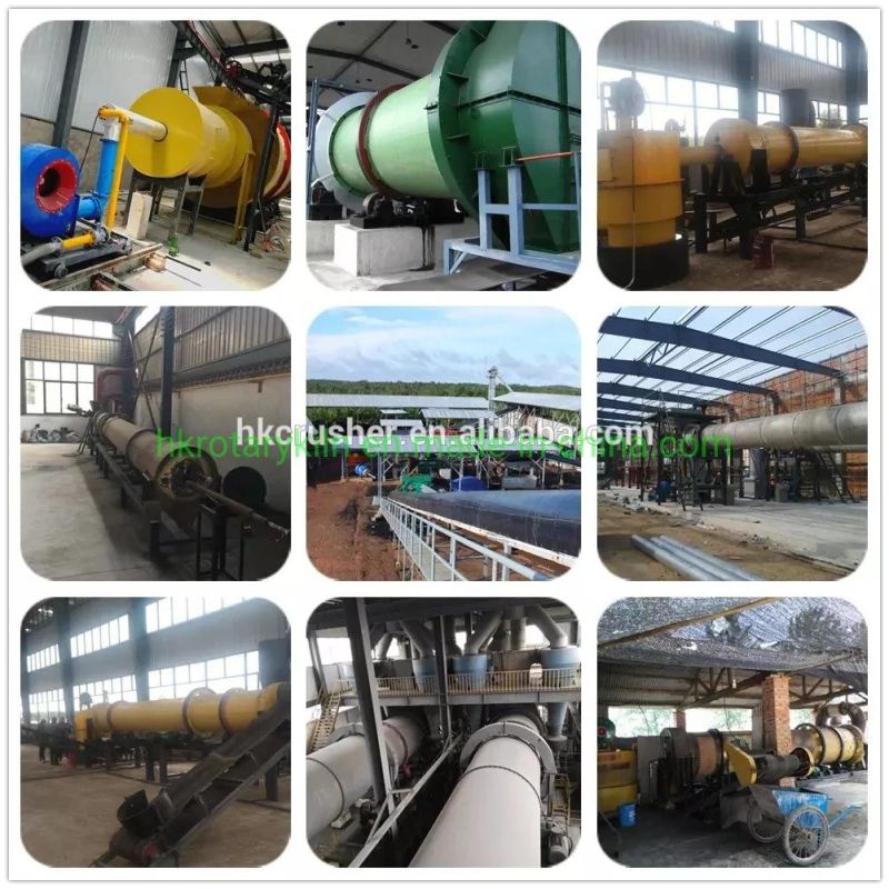 High Capacity Rotary Dryer Oven Rotary Sand Dryer Slime Coal Dryer China