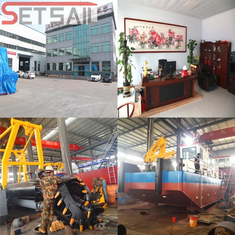 Cutter Suction Head Dredging Equipment with Anchor Boom